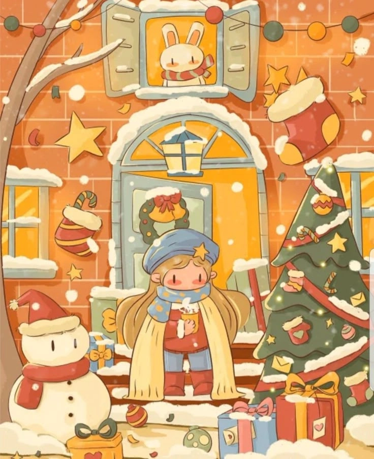Ảnh Giáng sinh ngộ nghĩnh cho không khí Noel thêm vui vẻ