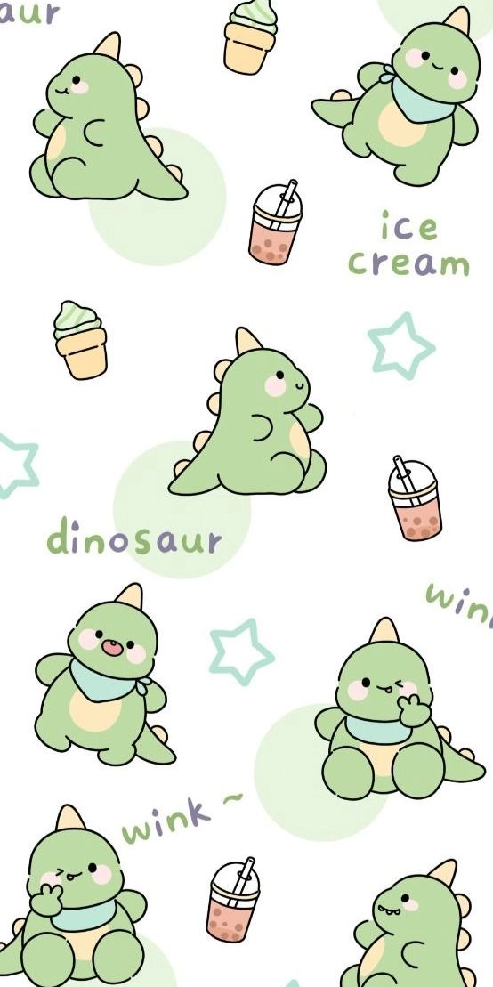 Chibi avatar hình nền khủng long cute ff giúp trang trí màn hình độc đáo