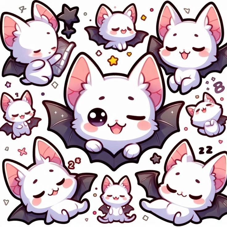 Avatar mèo chibi ngộ nghĩnh và cực kỳ đáng yêu cho tín đồ yêu mèo