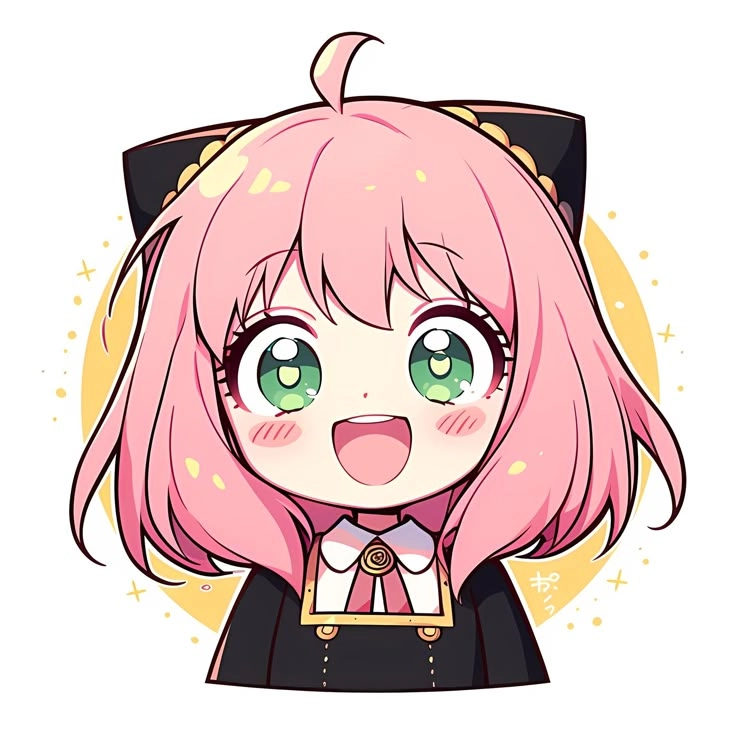 Avatar nữ chibi phù hợp để làm ảnh đại diện siêu đáng yêu