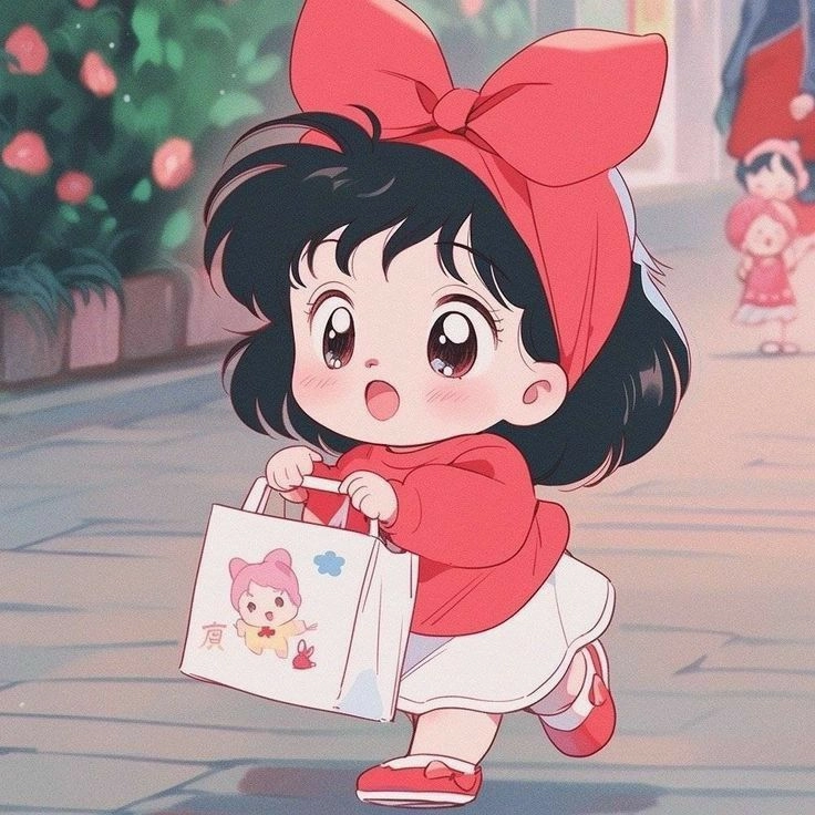 Cute avatar chibi mang phong cách dễ thương phù hợp cho mọi lứa tuổi