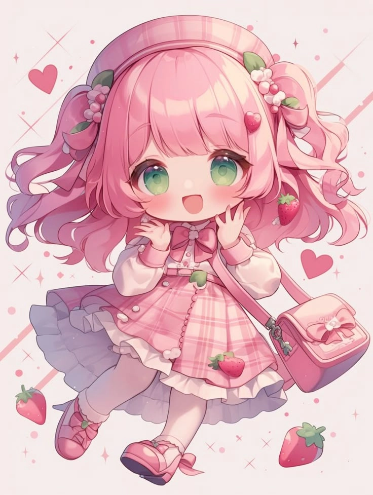 Avatar chibi đẹp với nét vẽ tinh tế và phong cách dễ thương