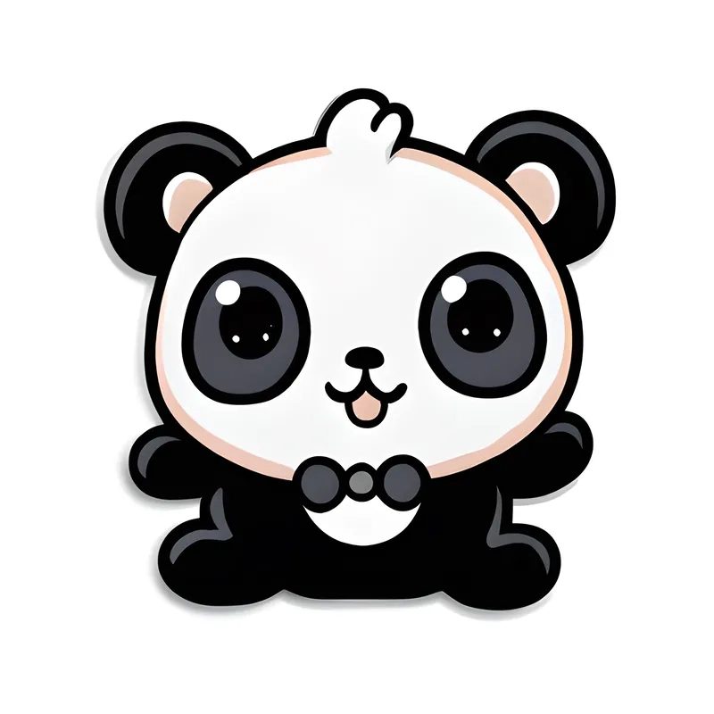 Đắm chìm trong thế giới gấu trúc chibi siêu dễ thương