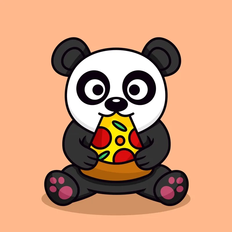 Xem ngay những mẫu hình gấu trúc chibi đẹp hút mắt