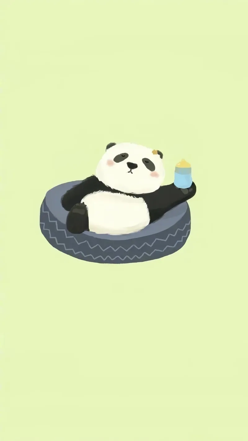 Dành cho tín đồ pandas chibi mê mẩn hình ảnh siêu cute