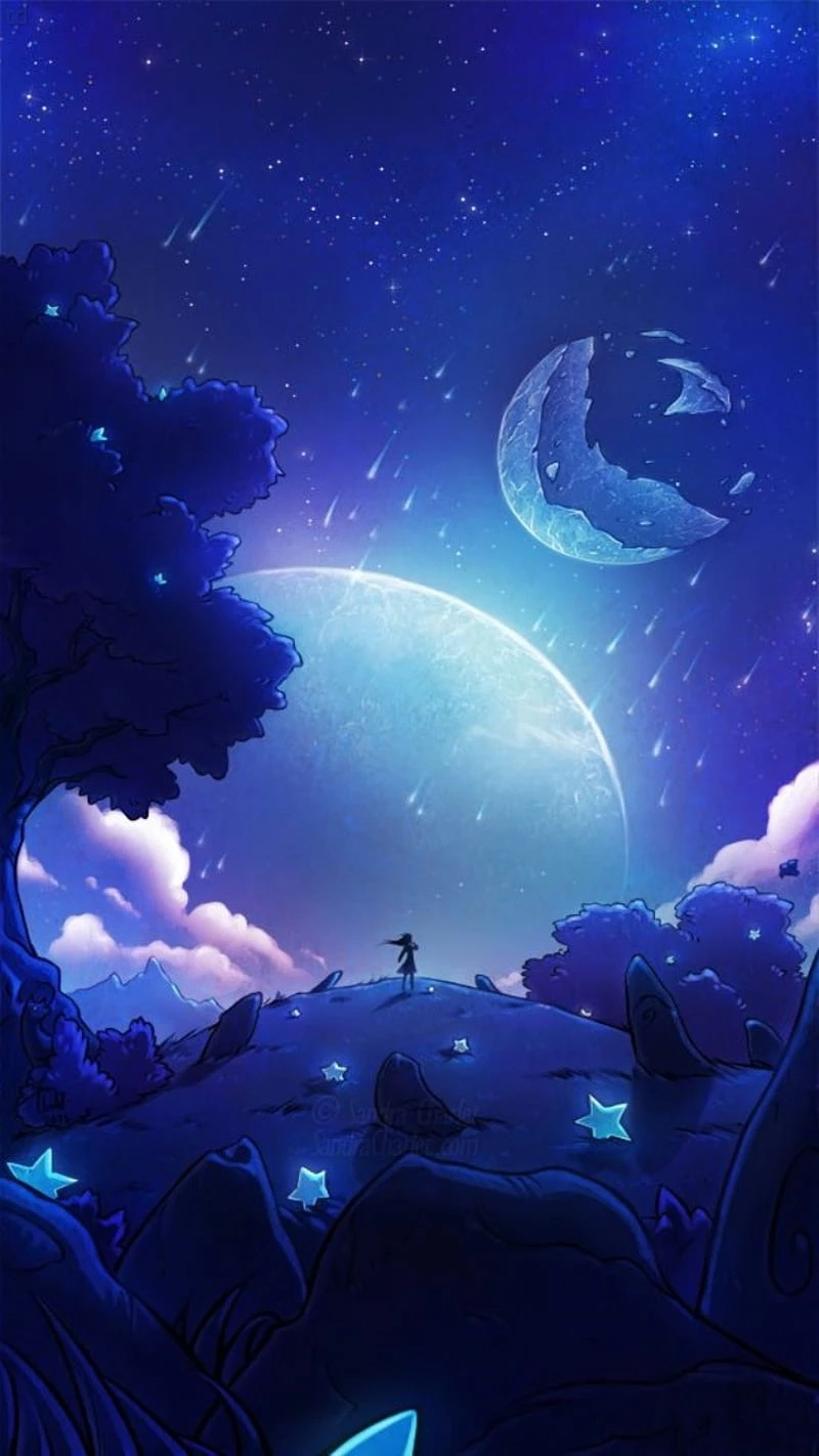 Hình nền avatar chill giúp không gian thiết bị thêm phần tinh tế