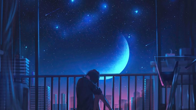 Avatar chill buồn nam phù hợp với tâm trạng trầm lặng, suy tư