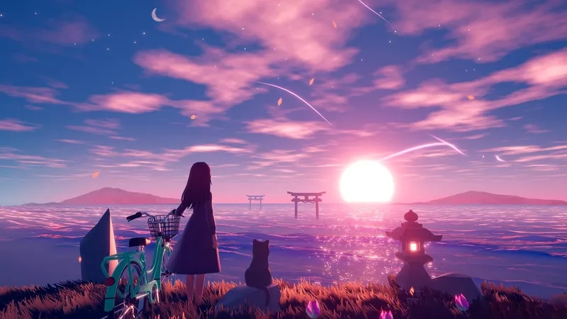 Avatar ảnh chill lofi mang đến không gian thư giãn đầy cảm xúc