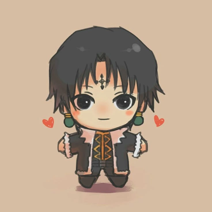 Chibi Chrollo phiên bản thu nhỏ nhưng vẫn thể hiện khí chất thủ lĩnh