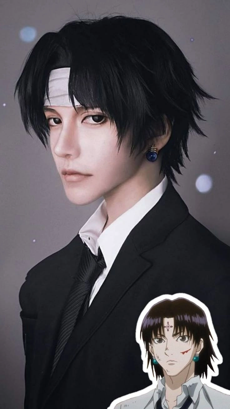 Chrollo Lucilfer cosplay hút mắt với tạo hình bí ẩn và khí chất nguy hiểm