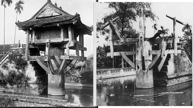 Toàn cảnh ảnh chùa một cột