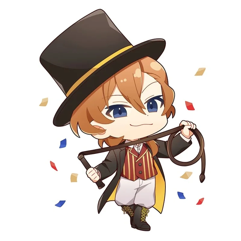 Chuuya chibi manga thể hiện sự hài hước qua từng khung hình