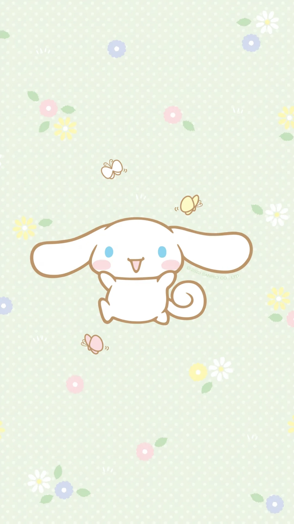 Cute từng chi tiết với hình nền Cinnamoroll cho điện thoại