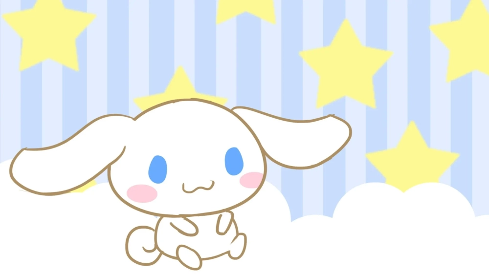 Ngọt ngào đến tan chảy với hình nền Cinnamoroll cute máy tính
