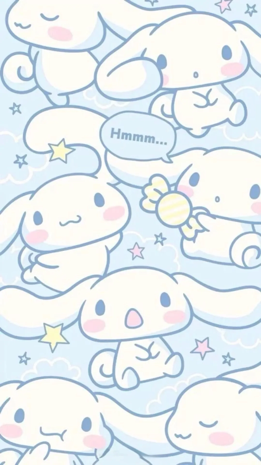 Ai mê anime cute thì không thể thiếu hình nền Cinnamoroll cute anime