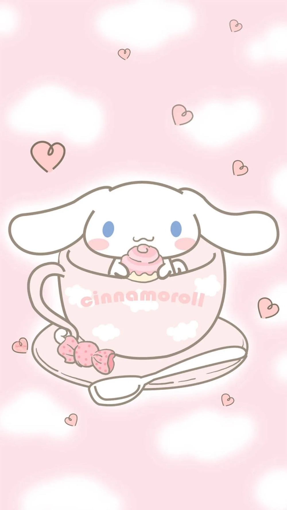 Ngầu và cute trong cùng một tấm hình nền Cinnamoroll ngầu