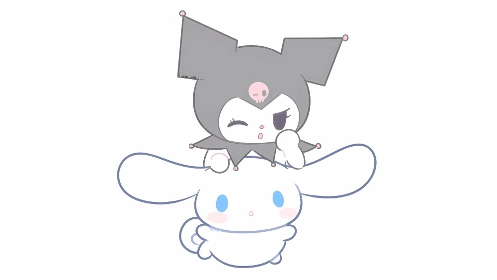 Fan anime không thể bỏ qua hình nền Kuromi và Cinnamoroll anime