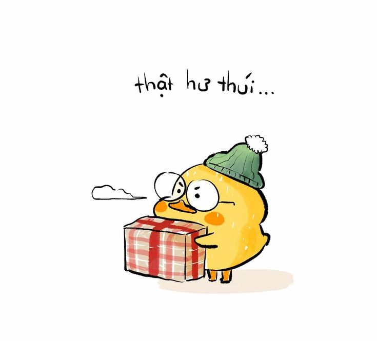 Ai cũng thích hình con vịt vàng cute hài hước này