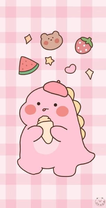 Xịn xò cùng hinh khung long cute mới nhất