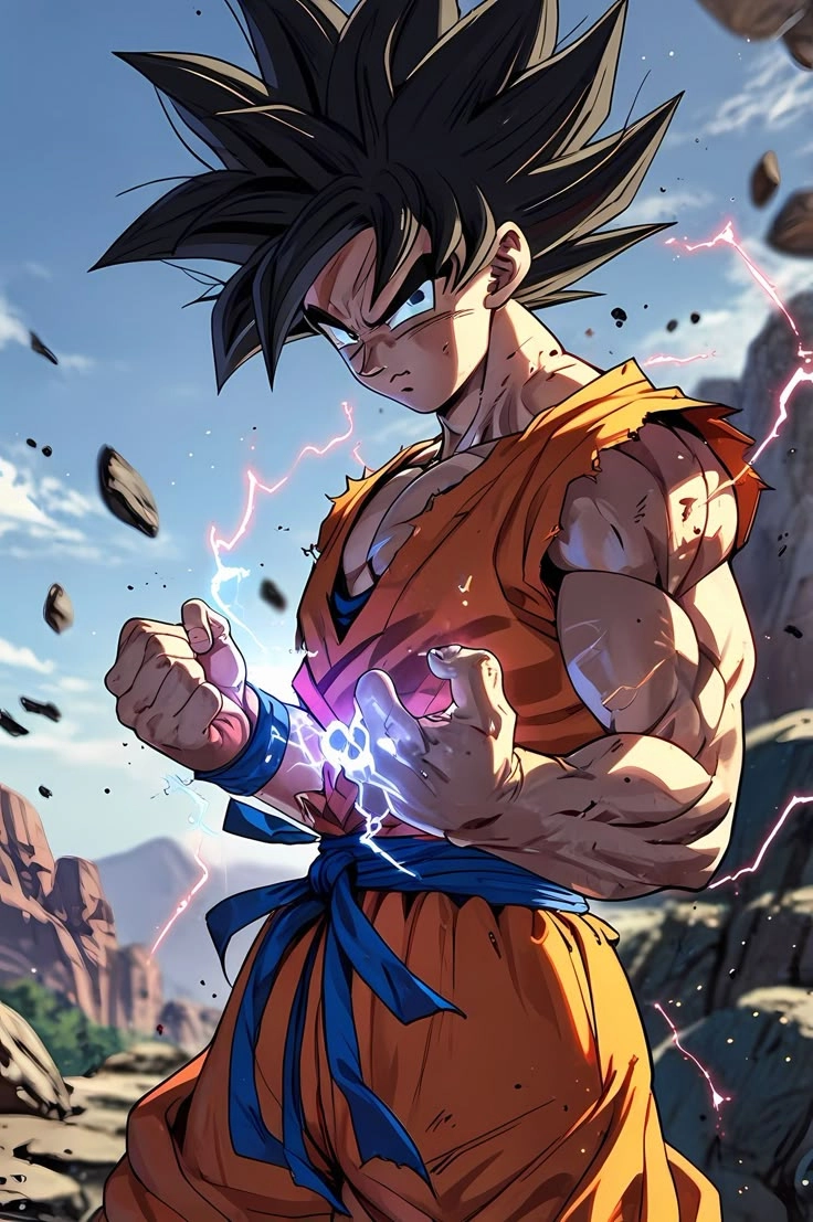 Nổi bật không gian cùng ảnh avatar goku