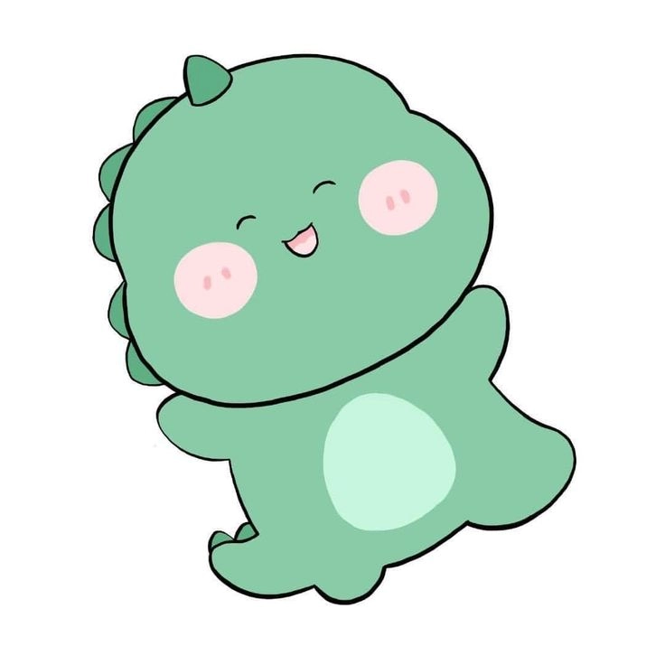 Ghim ngay những hình ảnh cute khủng long làm avatar khủng long