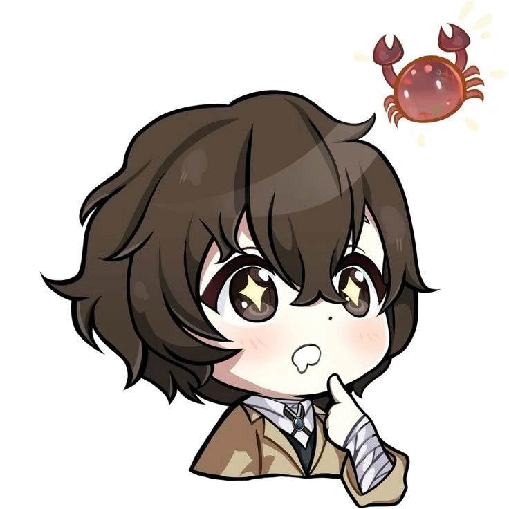 Dazai Osamu chibi phong cách ngộ nghĩnh khó cưỡng