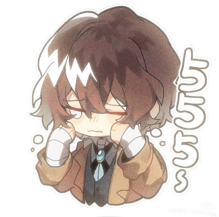 Bungou Stray Dogs Dazai chibi khiến cộng đồng xôn xao