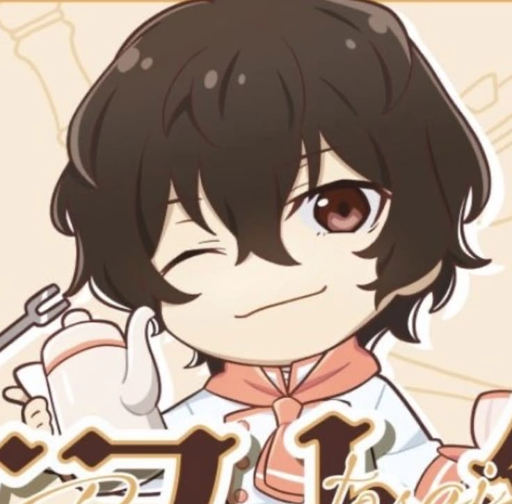 Dazai chibi cute hút hồn fan bởi nét vẽ tinh tế