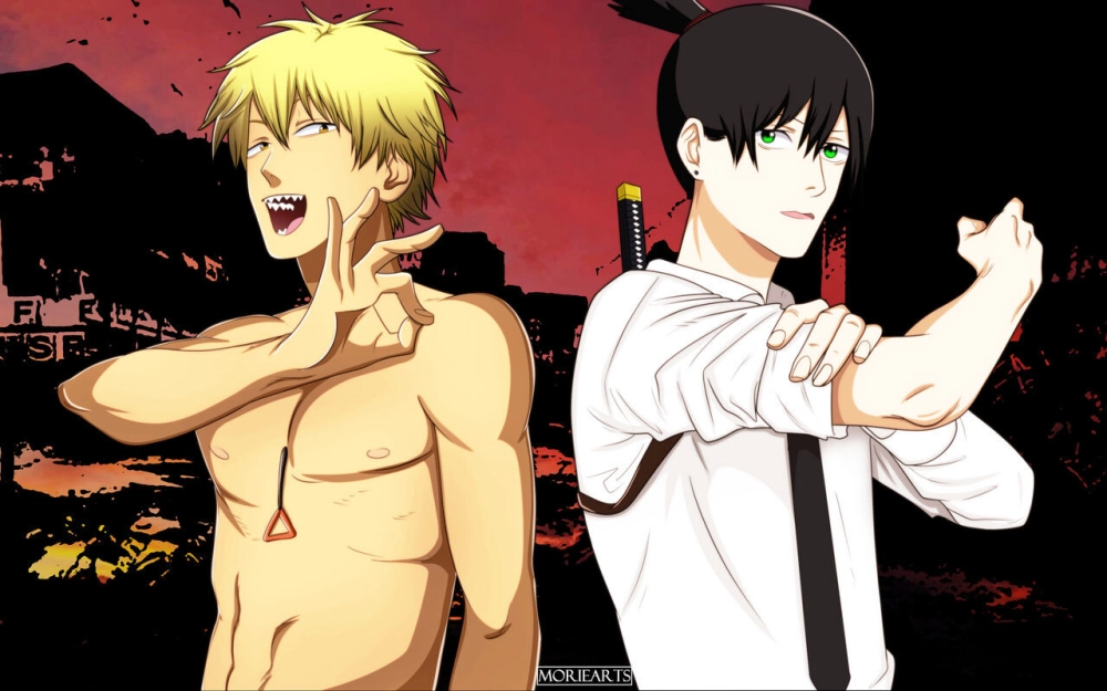 Aki x Denji doujinshi sự kết hợp tuyệt vời trong các doujinshi về Aki và Denji