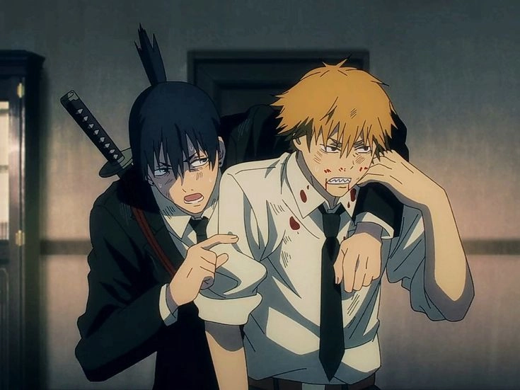 Denji x Aki tình bạn và chiến đấu giữa Denji và Aki trong Chainsaw Man