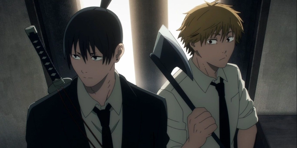 Denji x Aki manga tình bạn đặc biệt của Denji và Aki trong manga Chainsaw Man