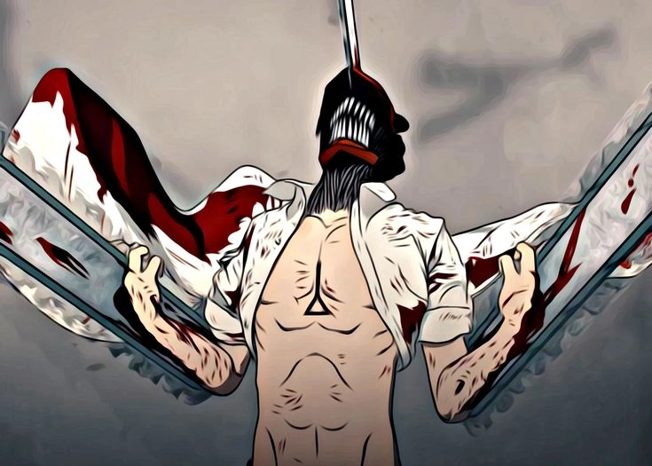 Denji pin sức mạnh và sự sống của Denji gắn liền với pin và cưa máy