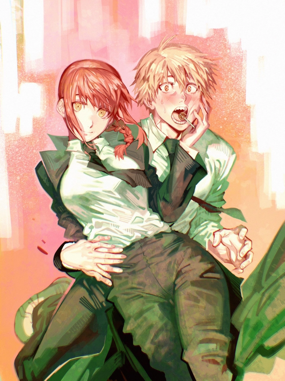 Denji x Makima mối quan hệ đầy căng thẳng giữa Denji và Makima