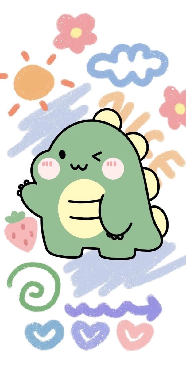 Tuyển chọn những hình ảnh khủng long cute chuẩn avatar khủng long