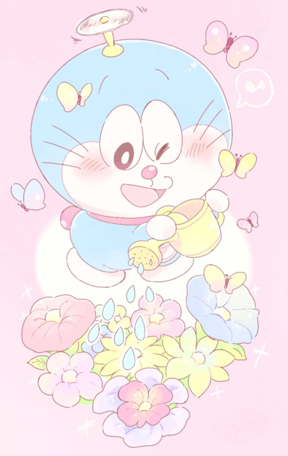 Hình ảnh chú mèo máy Doraemon gắn liền với bảo bối thần kỳ