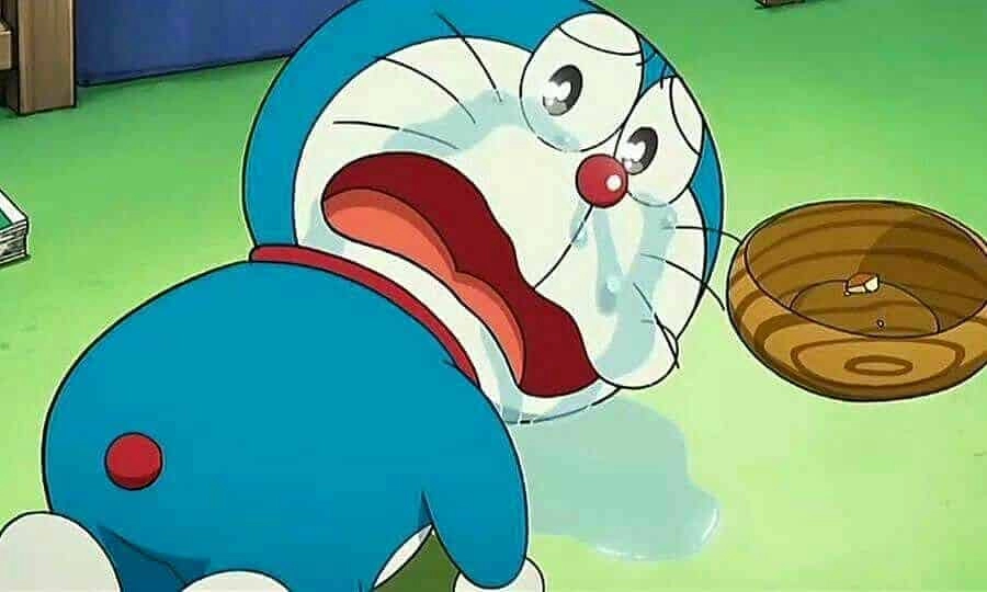 Hình ảnh con Doremon đầy biểu cảm trong nhiều tập phim