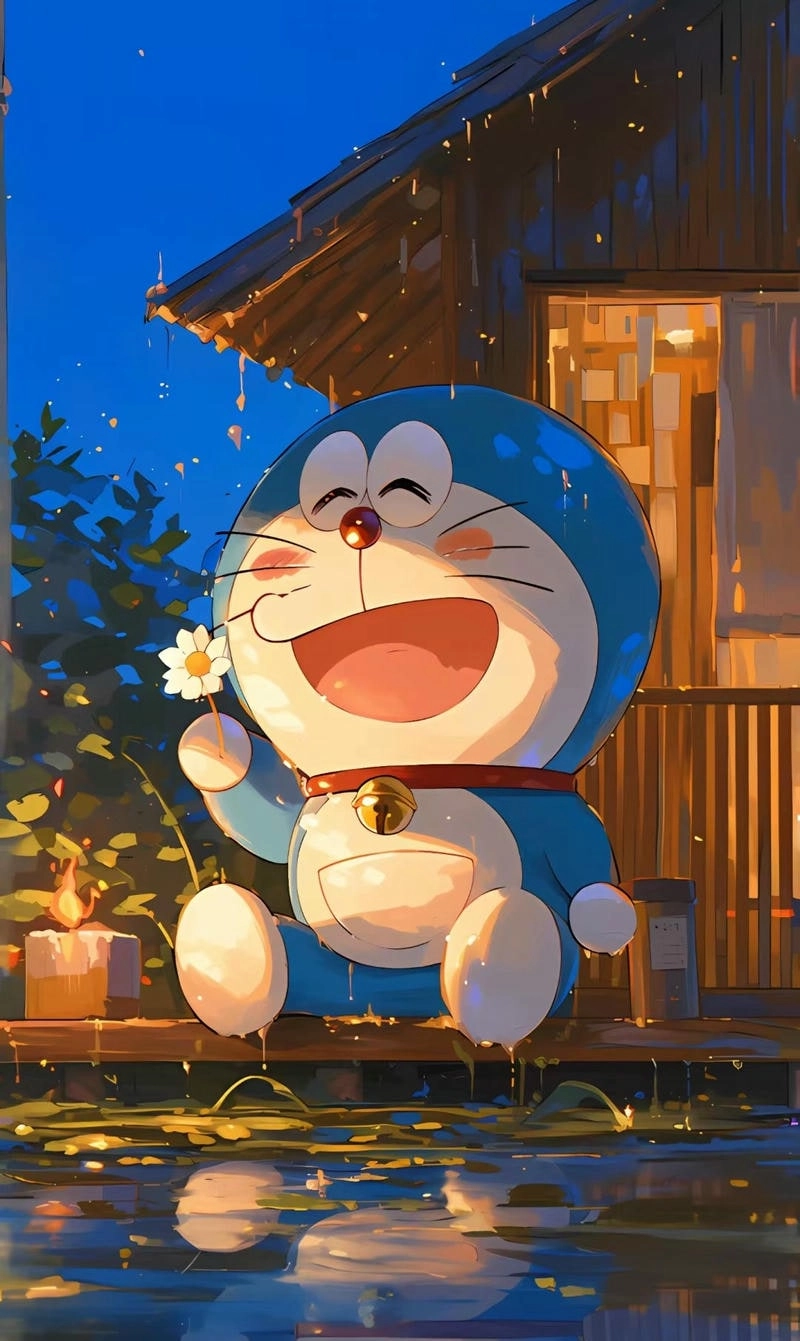 Hình vẽ của Doraemon luôn mang lại cảm giác dễ thương, ngộ nghĩnh