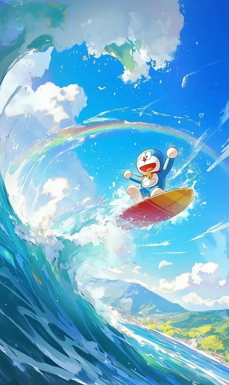 Doraemon ngầu anime với phong cách độc đáo, mạnh mẽ, không thể bỏ qua