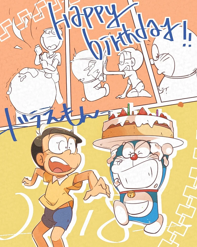 Nobita và Doraemon ngầu khi cùng nhau vượt qua thử thách