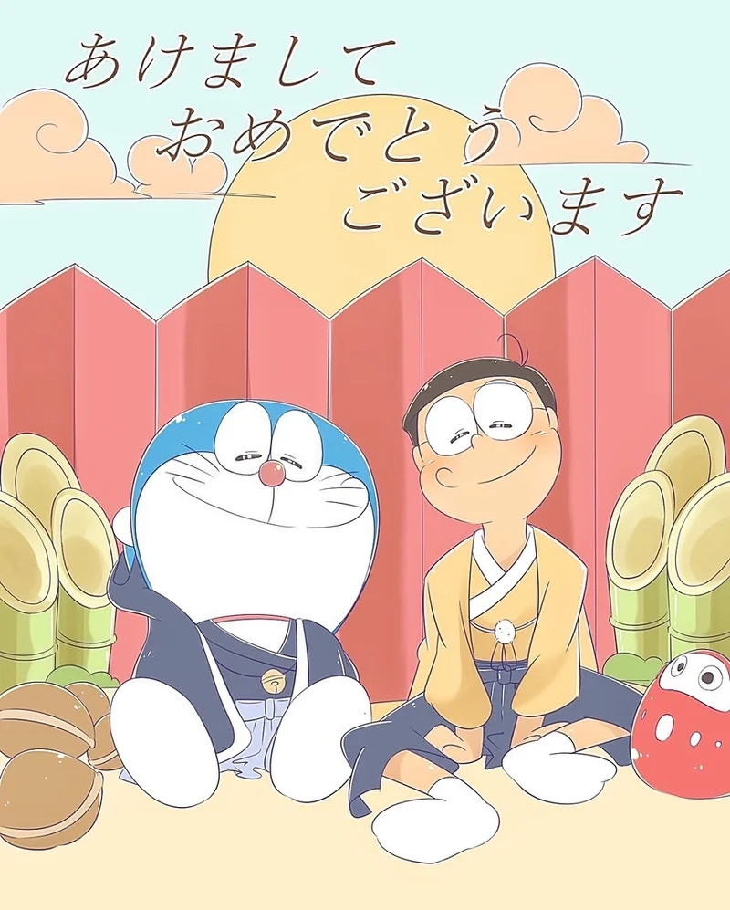 Doraemon với lại Nobita là đôi bạn không thể tách rời