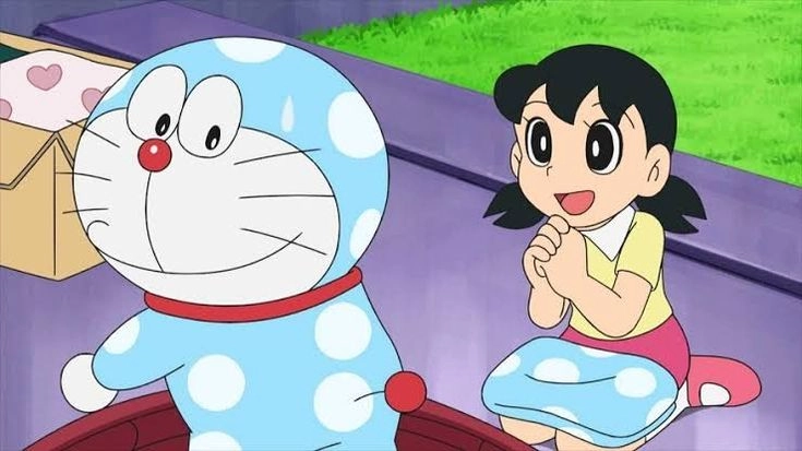 Doraemon với Shizuka là sự kết hợp hoàn hảo giữa sự thông minh và dịu dàng