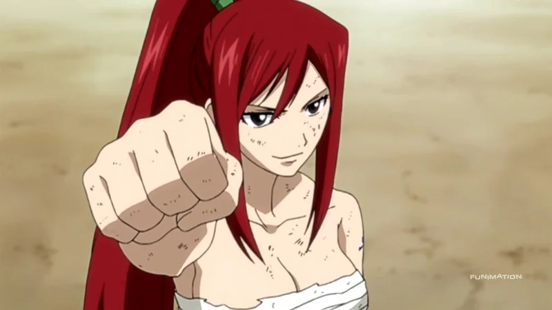 Anime Fairy Tail Erza Scarlet luôn nổi bật nhất