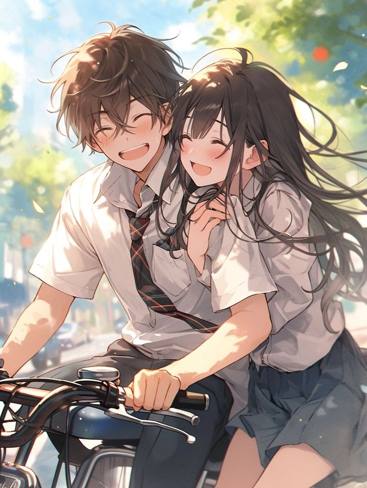 Chiêm ngưỡng ảnh đôi yêu nhau anime siêu dễ thương