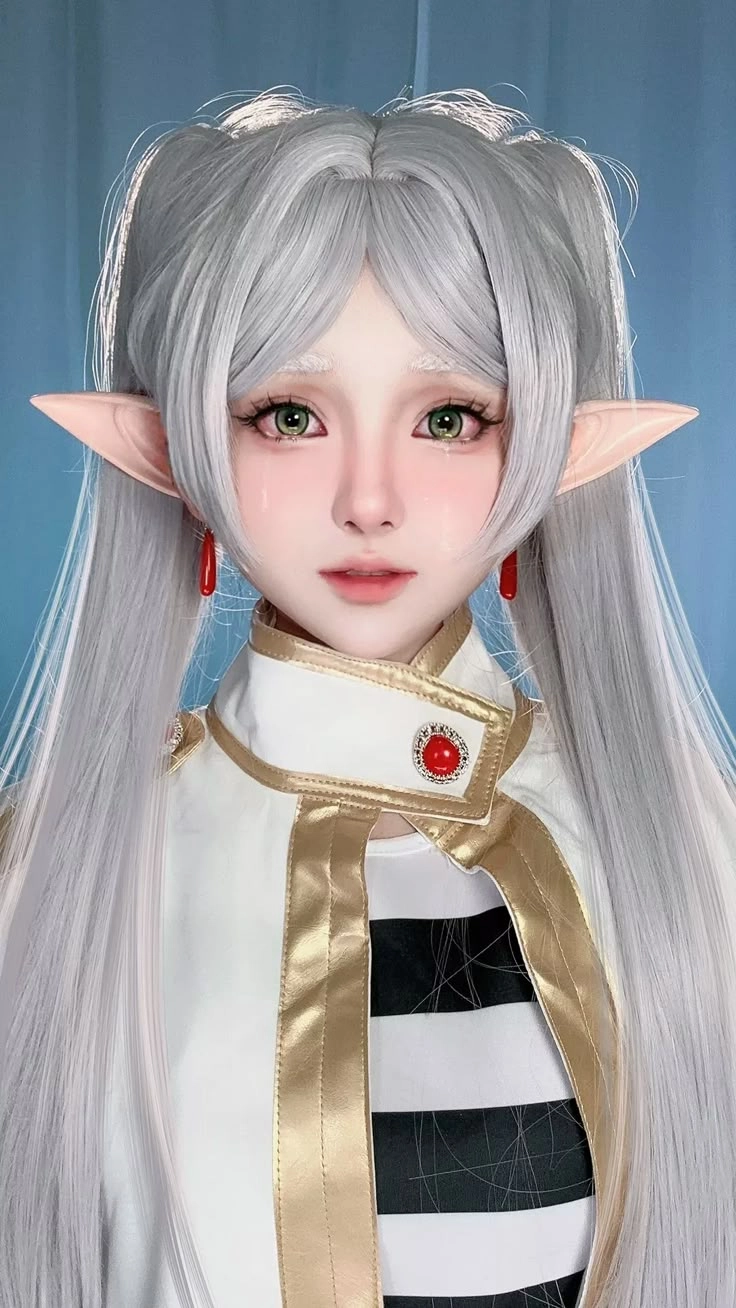 Cosplay Frieren hóa thân thành nữ pháp sư bất tử đầy mê hoặc