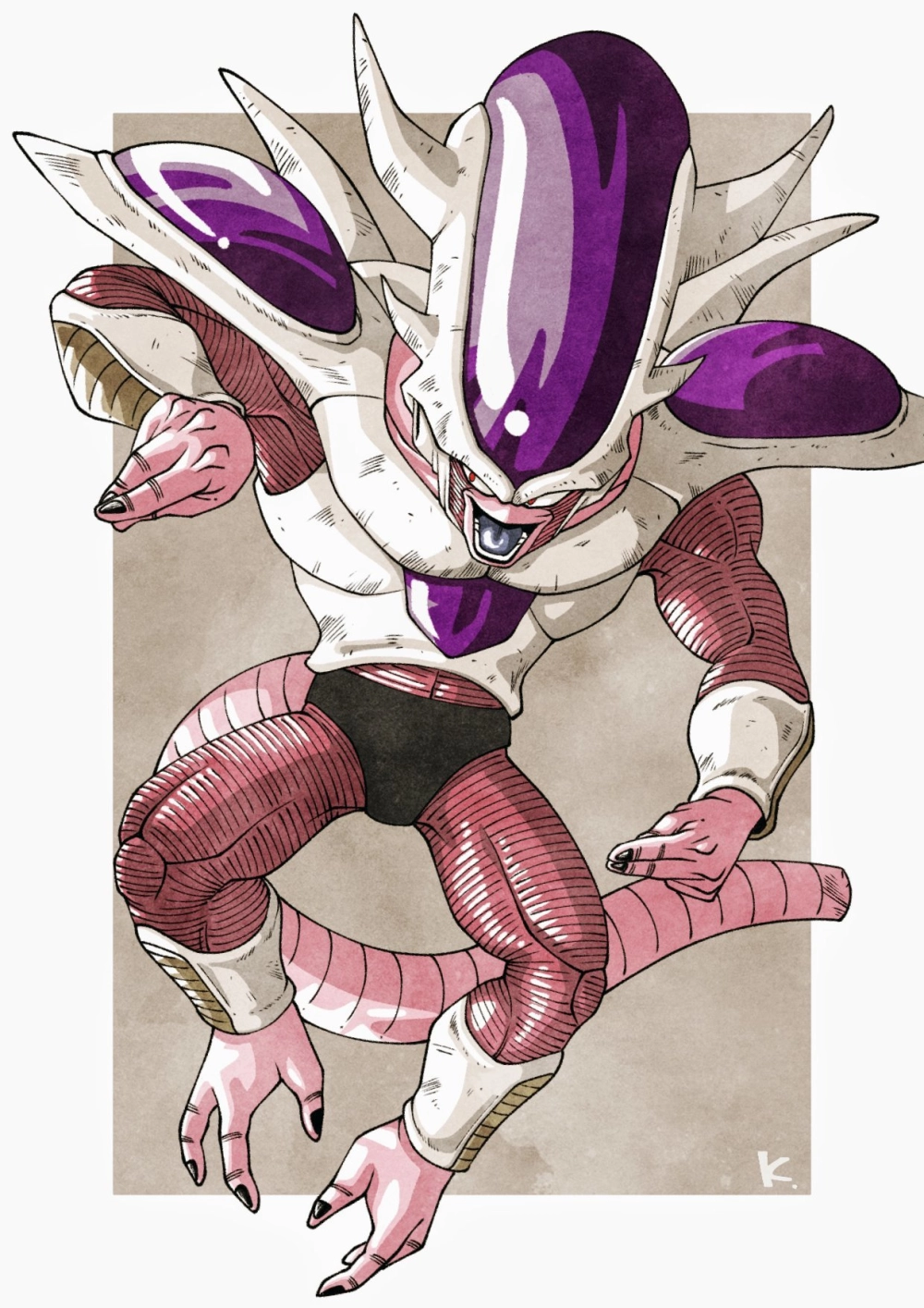 Frieza Form 3 tạo ra một trong những hình dạng đáng sợ của Frieza