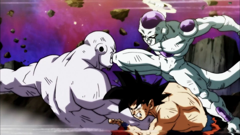 Goku đấu với Frieza một trận chiến sẽ quyết định số phận vũ trụ