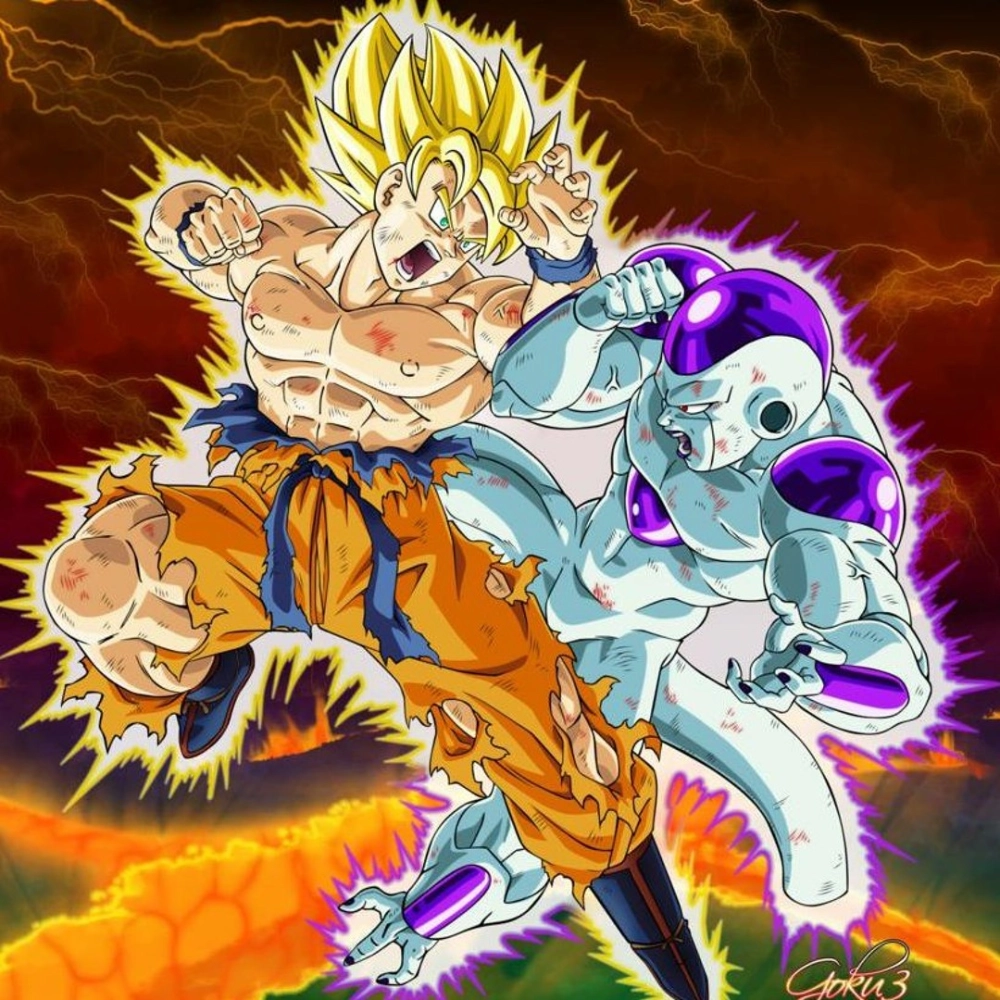 Goku vs Golden Frieza sức mạnh vượt trội của Goku đối mặt kẻ thù mạnh mẽ