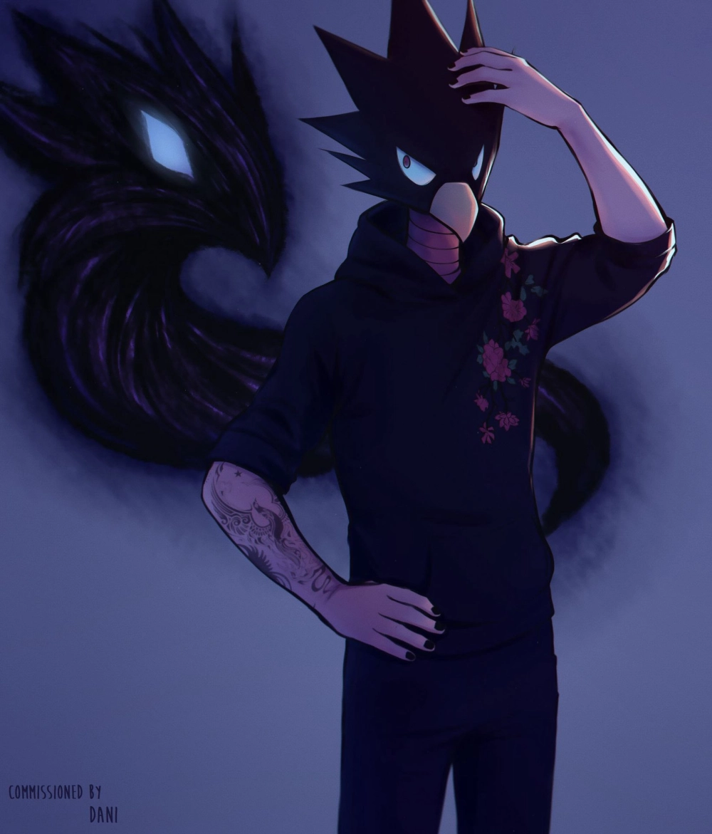My Hero Academia Tokoyami đầy chất huyền bí