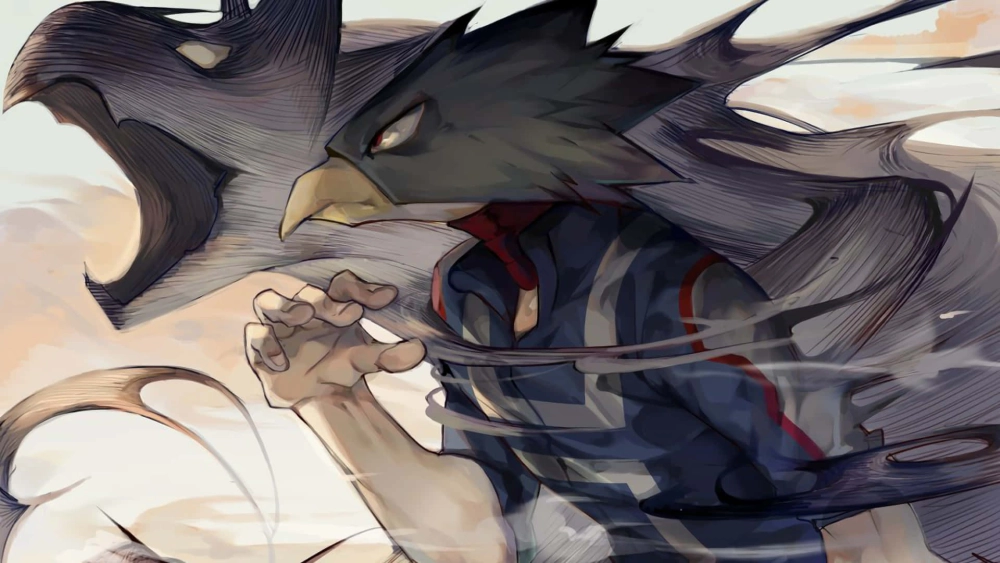 Anime Tokoyami gây bão với tạo hình u tối