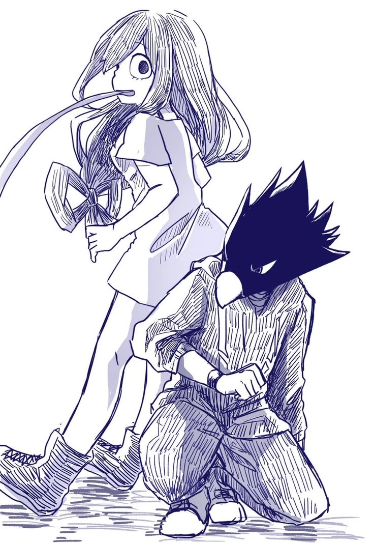 MHA Tokoyami x Tsuyu nhận được nhiều yêu thích